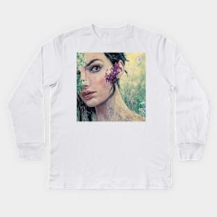 Face of Gal Kids Long Sleeve T-Shirt